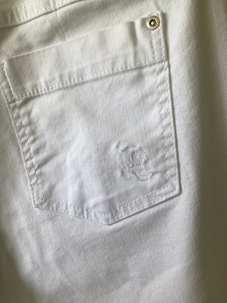 Capri Jeans ,weiß , S.Oliver, Größe 42
