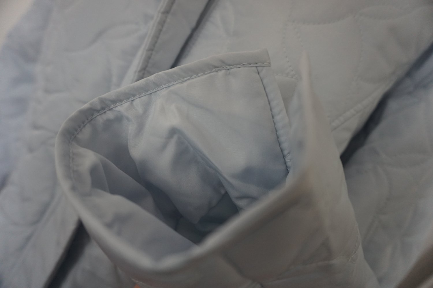 Steppjacke Jacke Eisblau Gr. 38 Übergangsjacke Herbst