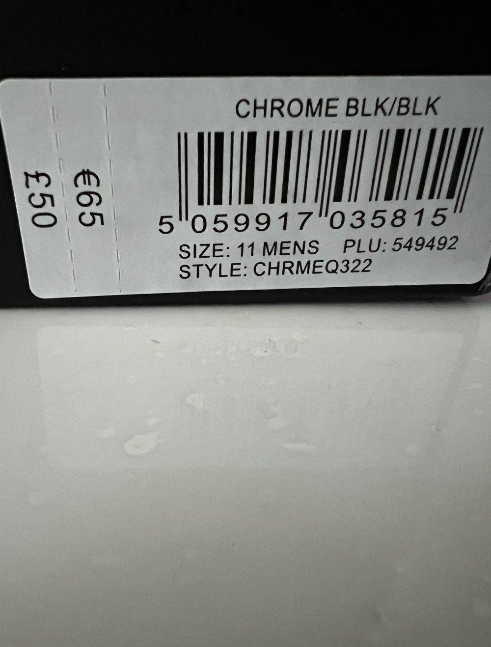 McKenzie CROME   SNEAKER  GR. 45 NEU IN KARTON! SCHWARZ SIEHE BILDER!