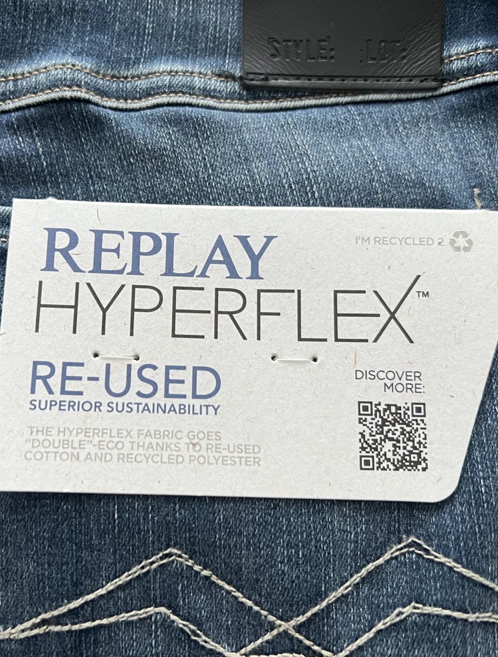 REPLAY HYPERFLEX RE-USET JEANS HOSE

!!! NEU UNGETRAGEN !!! MIT ETIKETTE !

ANBASS

Größe: 34