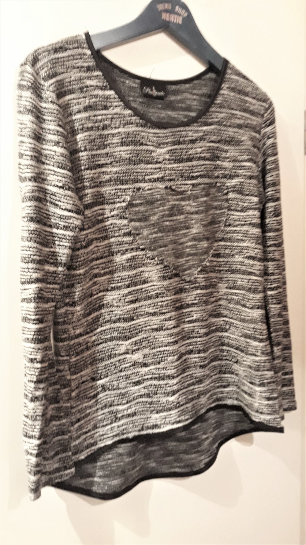 Toller Damenpullover von Starccato, Gr.40, schwarz/weiss, Jetzt nur 4,50€