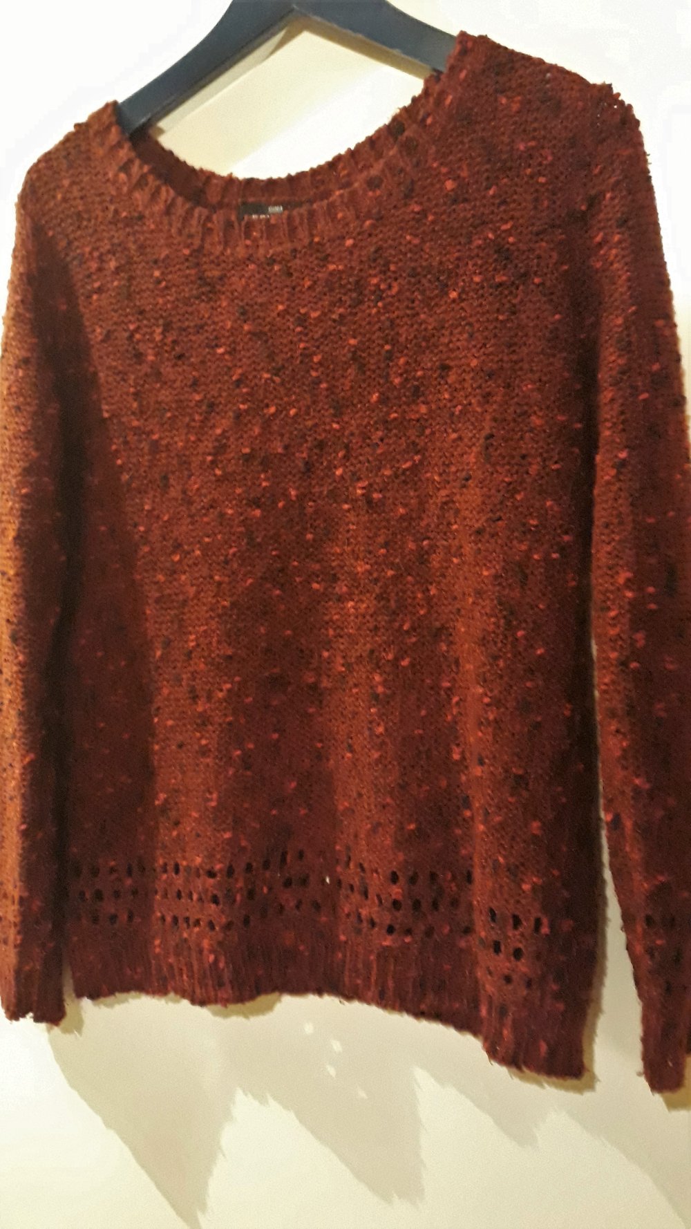 Schicker Damenpullover von Gina Benotti, Gr. S, mit tollem Muster, nur 6,-€
