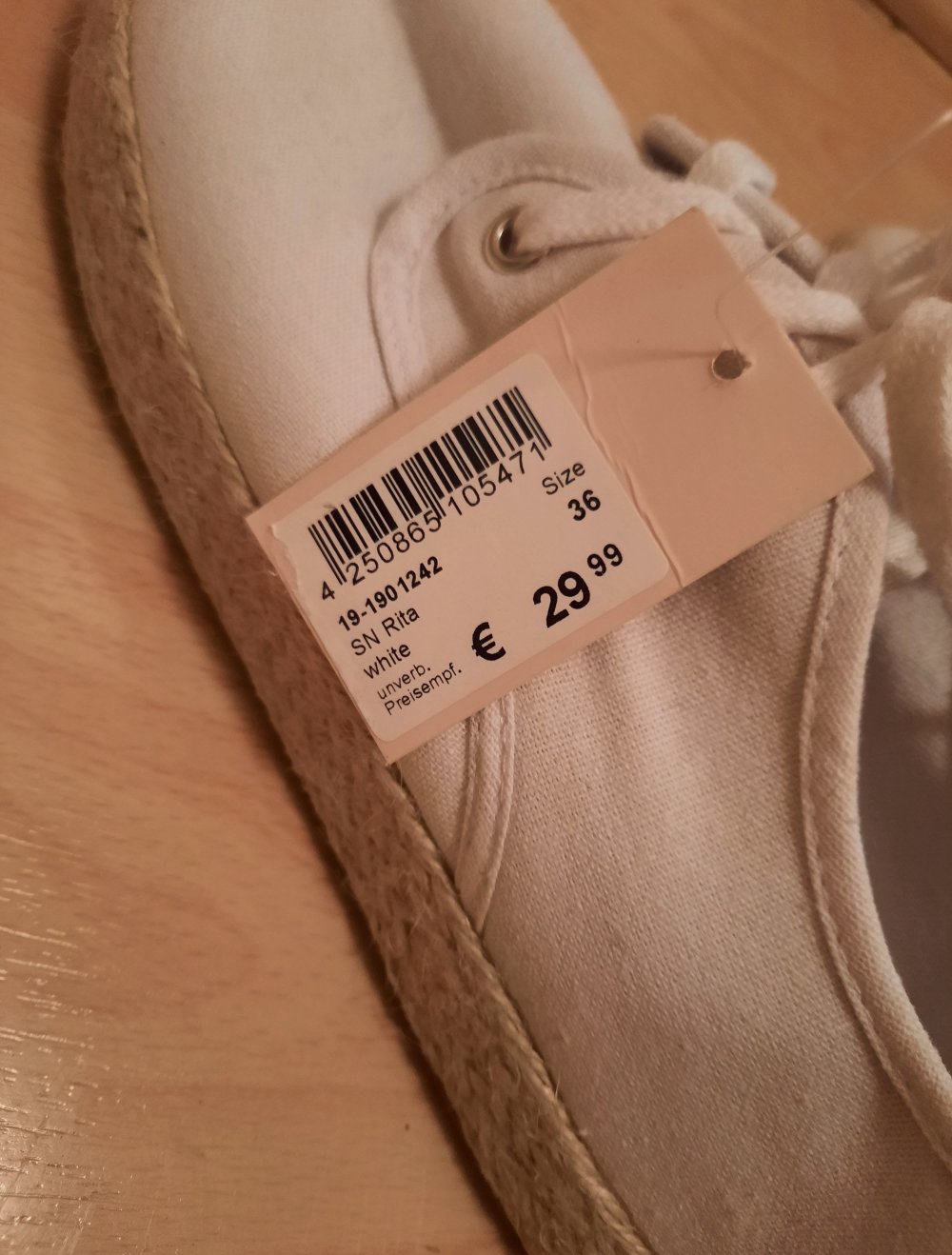 Damen Stoffschuh