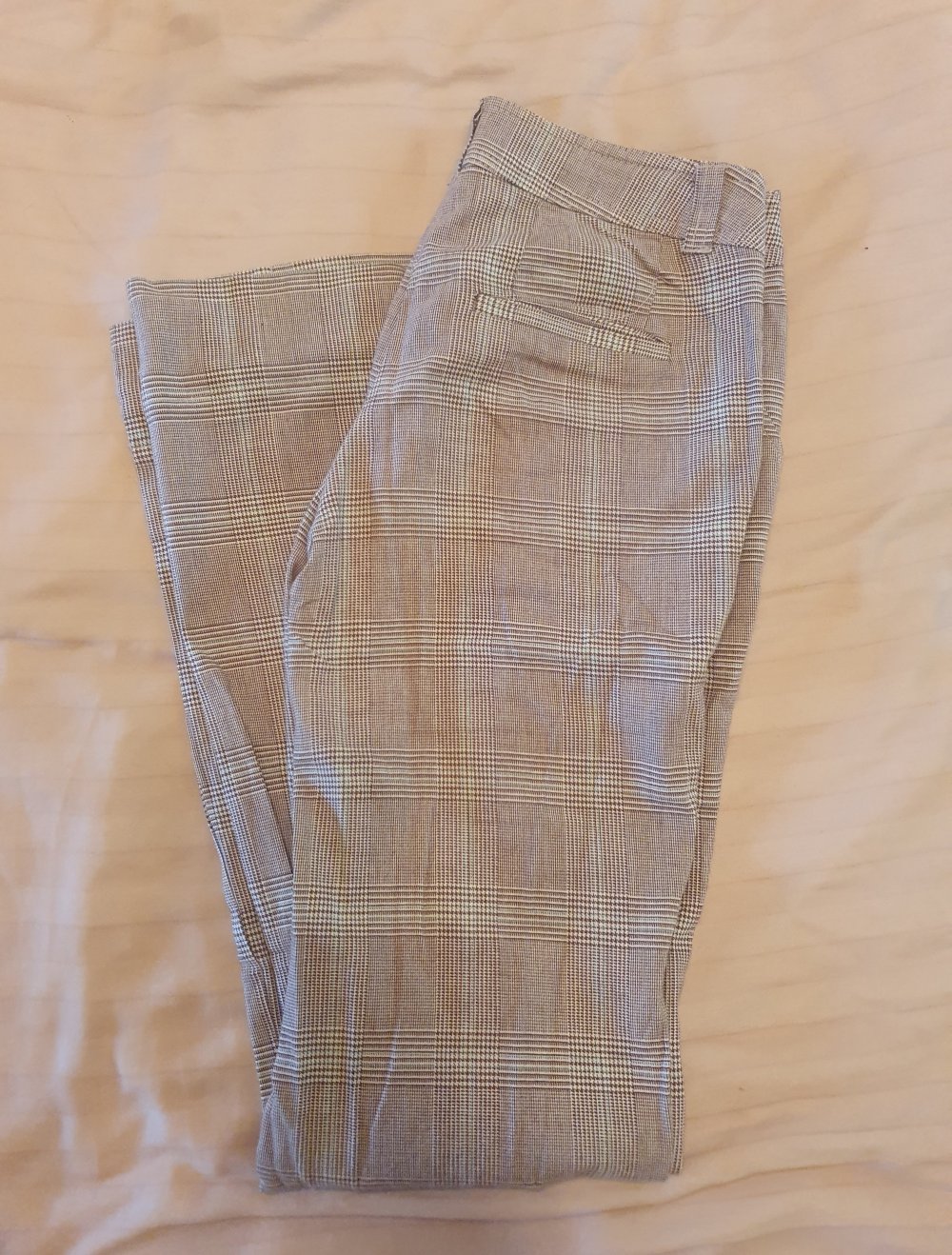 Elegante leichte Hose Karo
