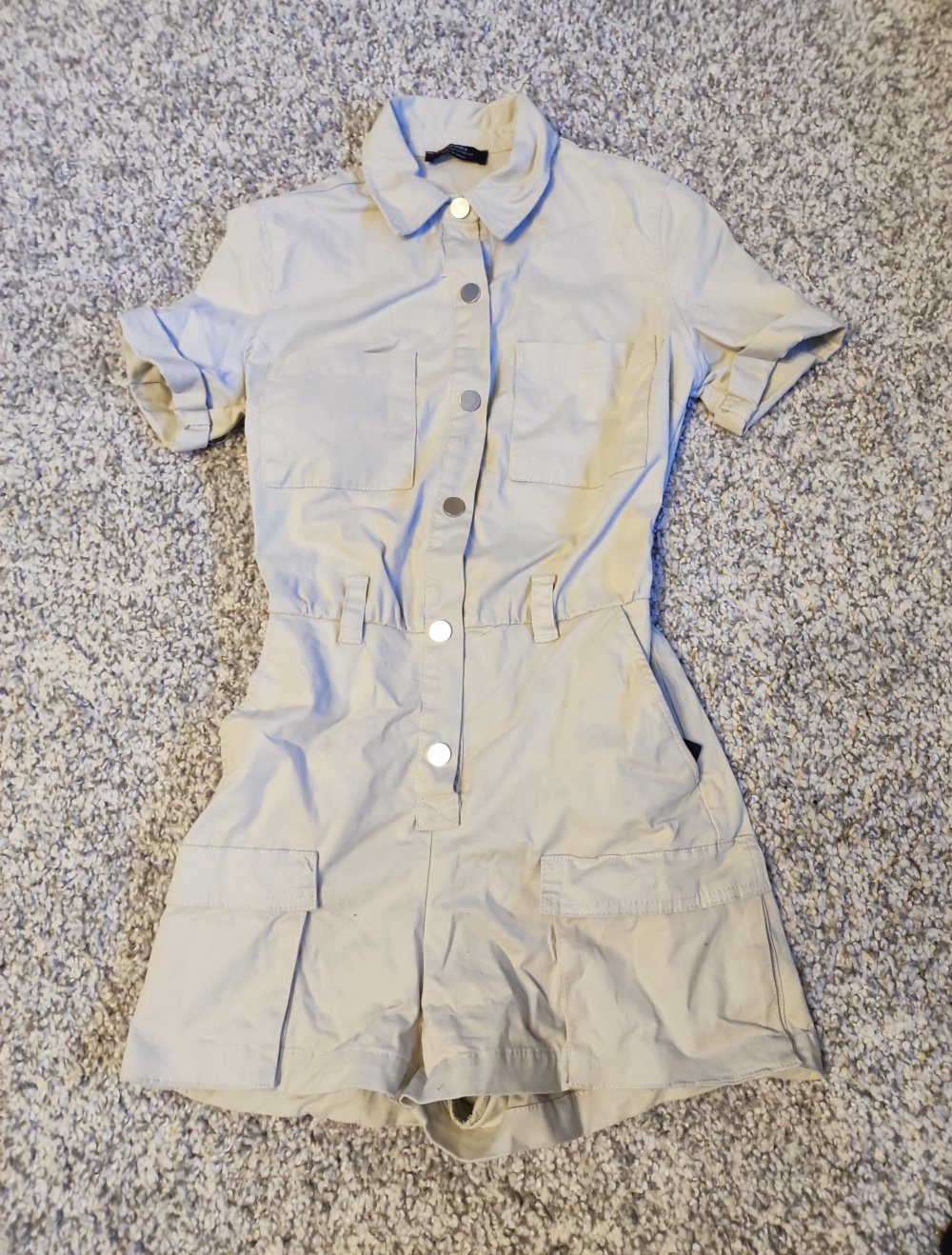Bershka Jumpsuit Beige