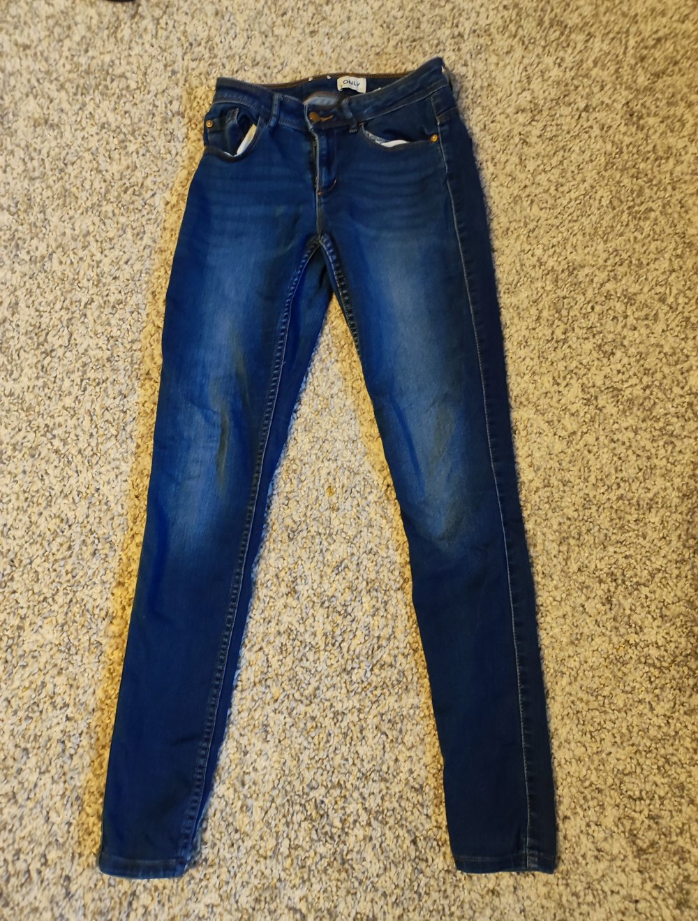 H&M Jeanshose dunkelblau