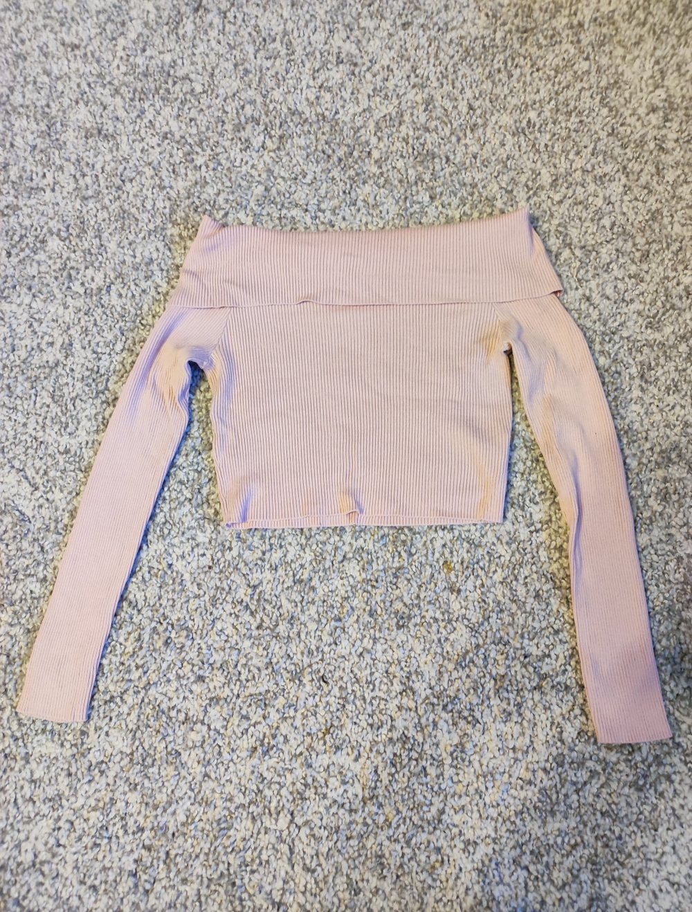 H&M crop Oberteil langärmlig