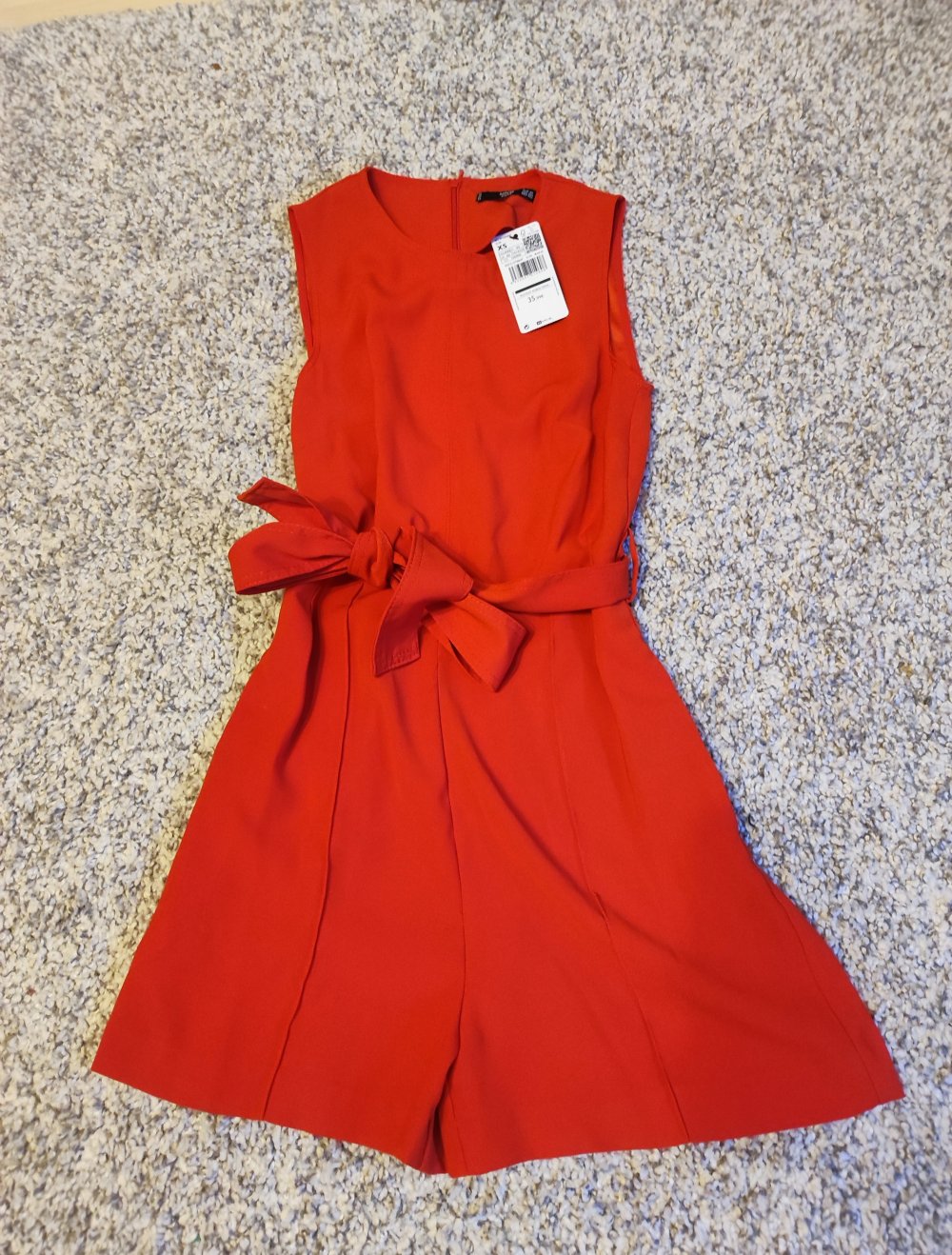 MANGO - Roter schicker Jumpsuit