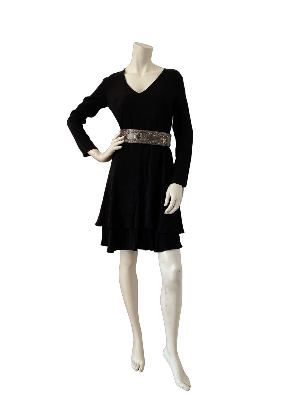 Emma & Gaia,  Kleid, schwarz, Gr 34, neu