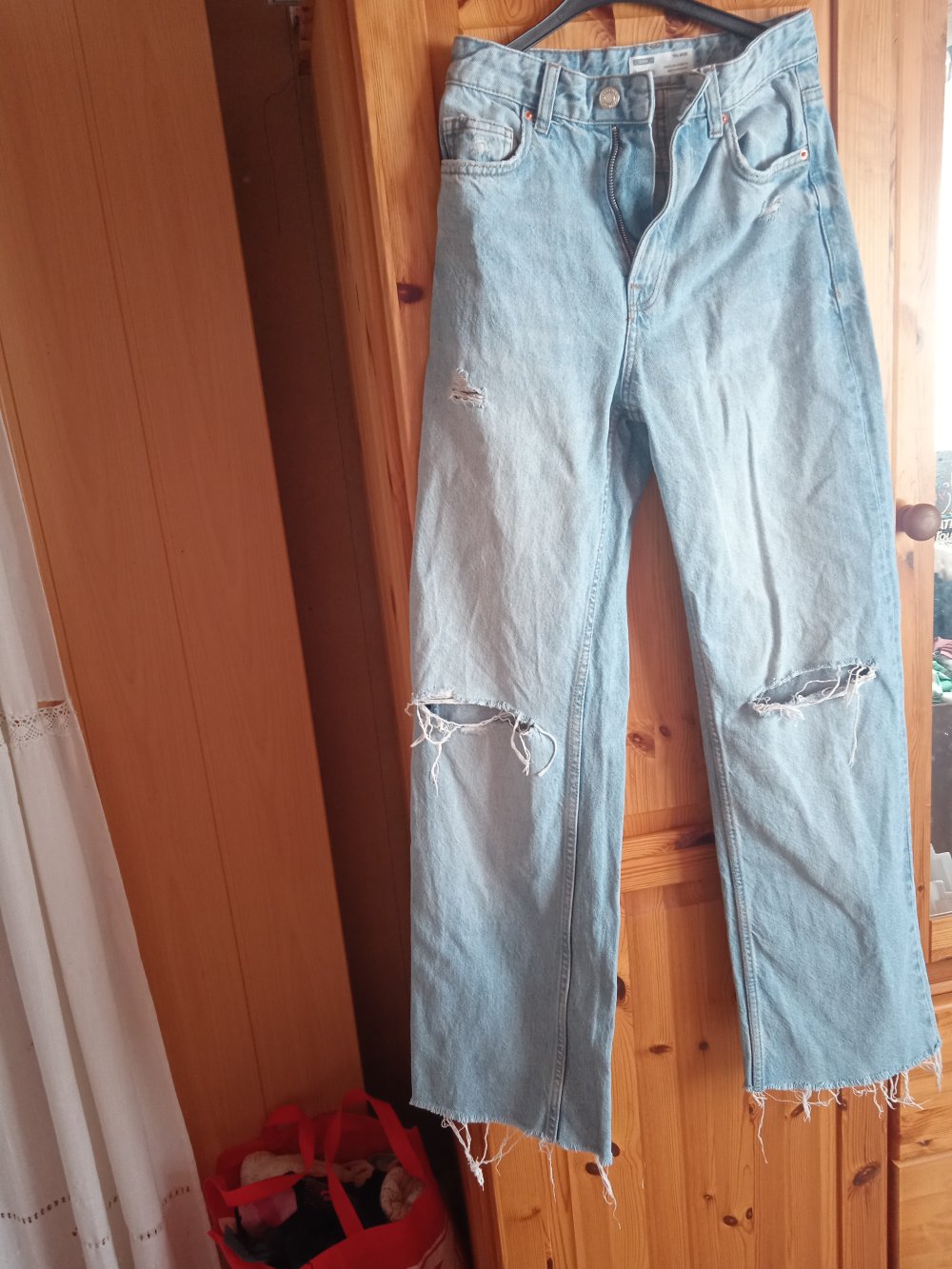 Bershka wide Led Hose Größe xs 
