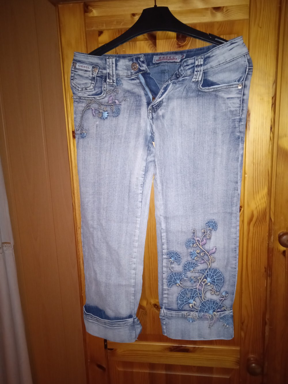 Jeans 3/4 Hose Größe S neuwertig 