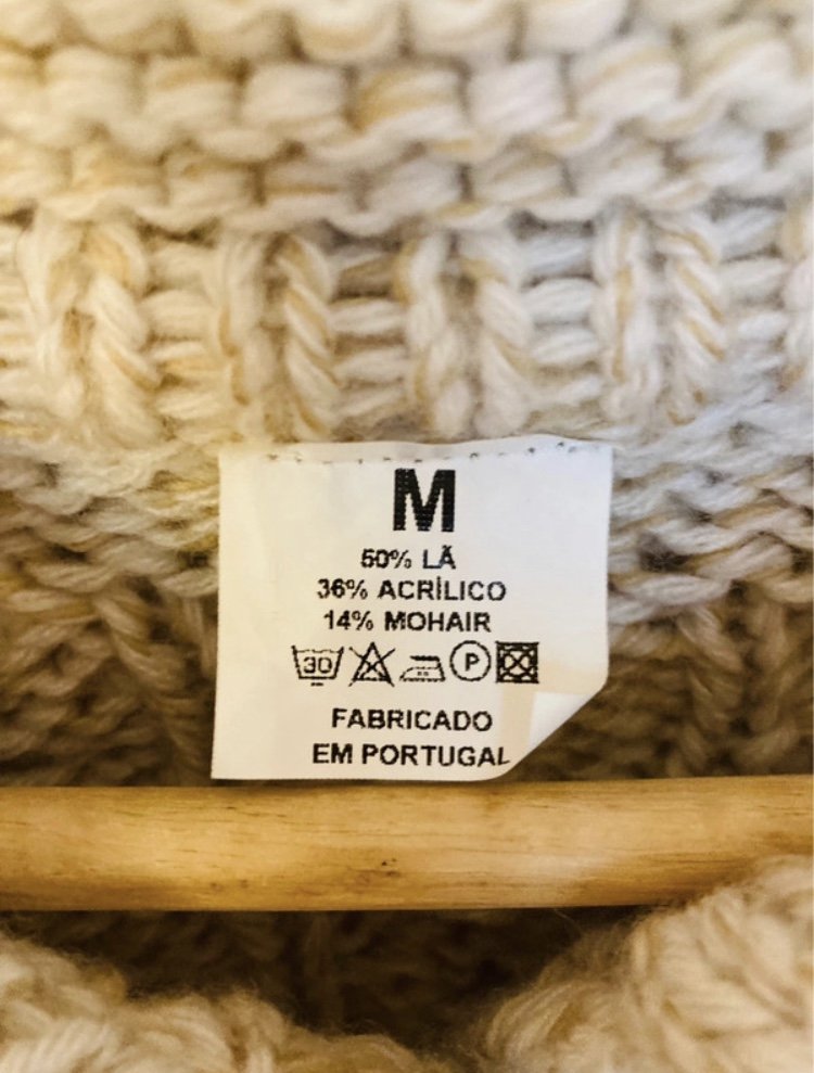 NEU Wolle Jacke aus Portugal
