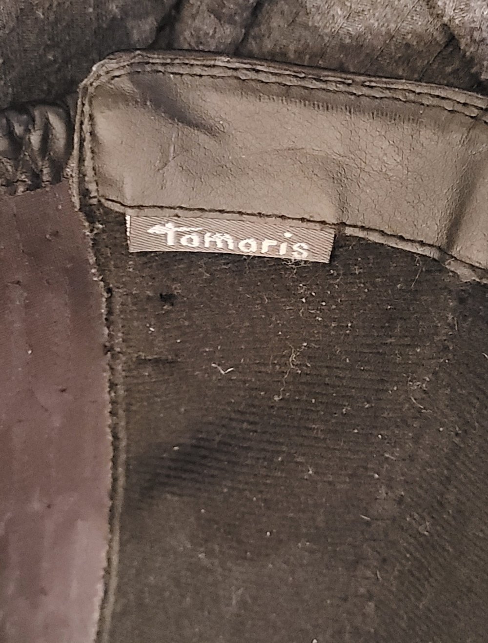 tolle Stiefel von Tamaris Gr 38 schwarz