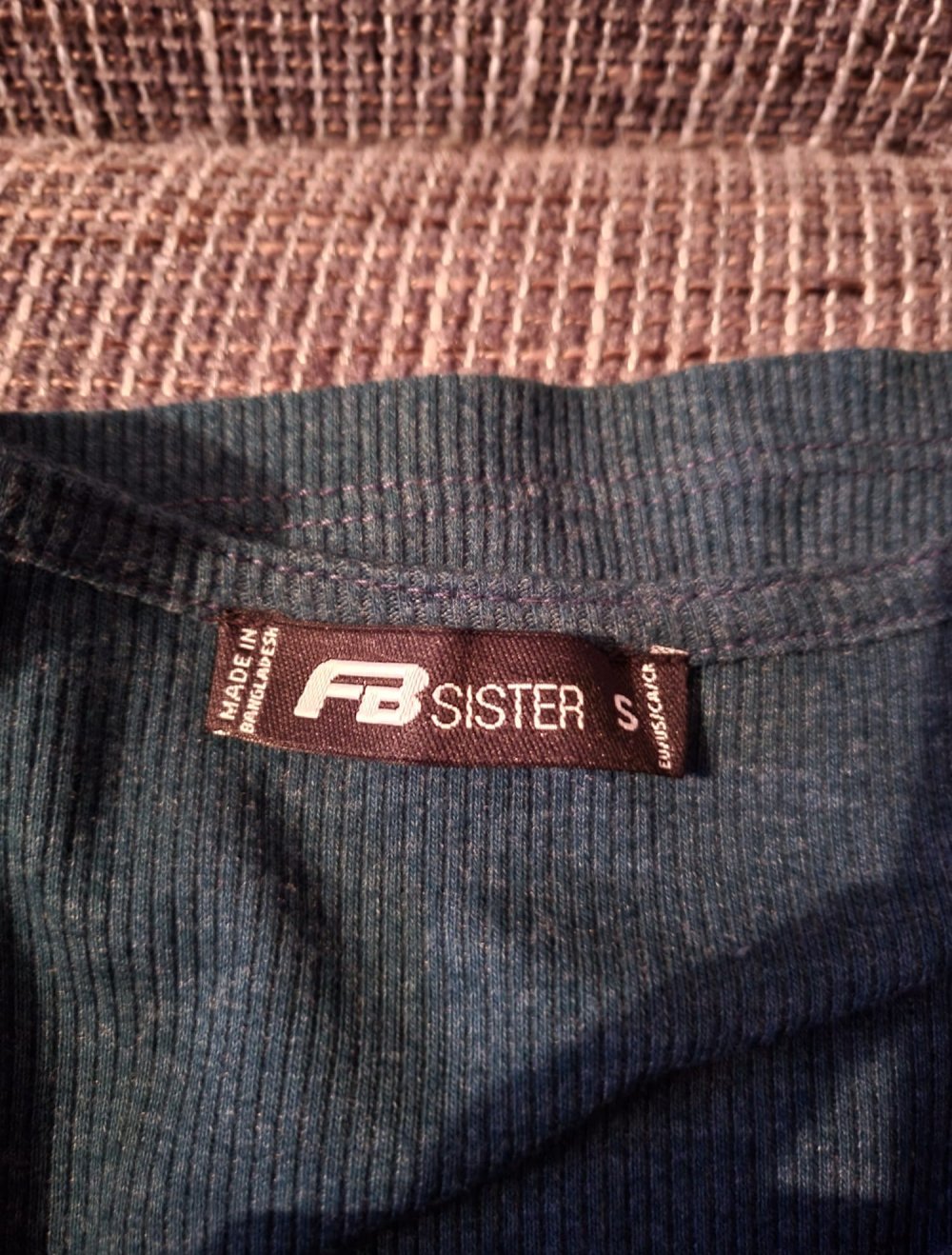 top Oberteil von FB Sister Gr S petrolfarben