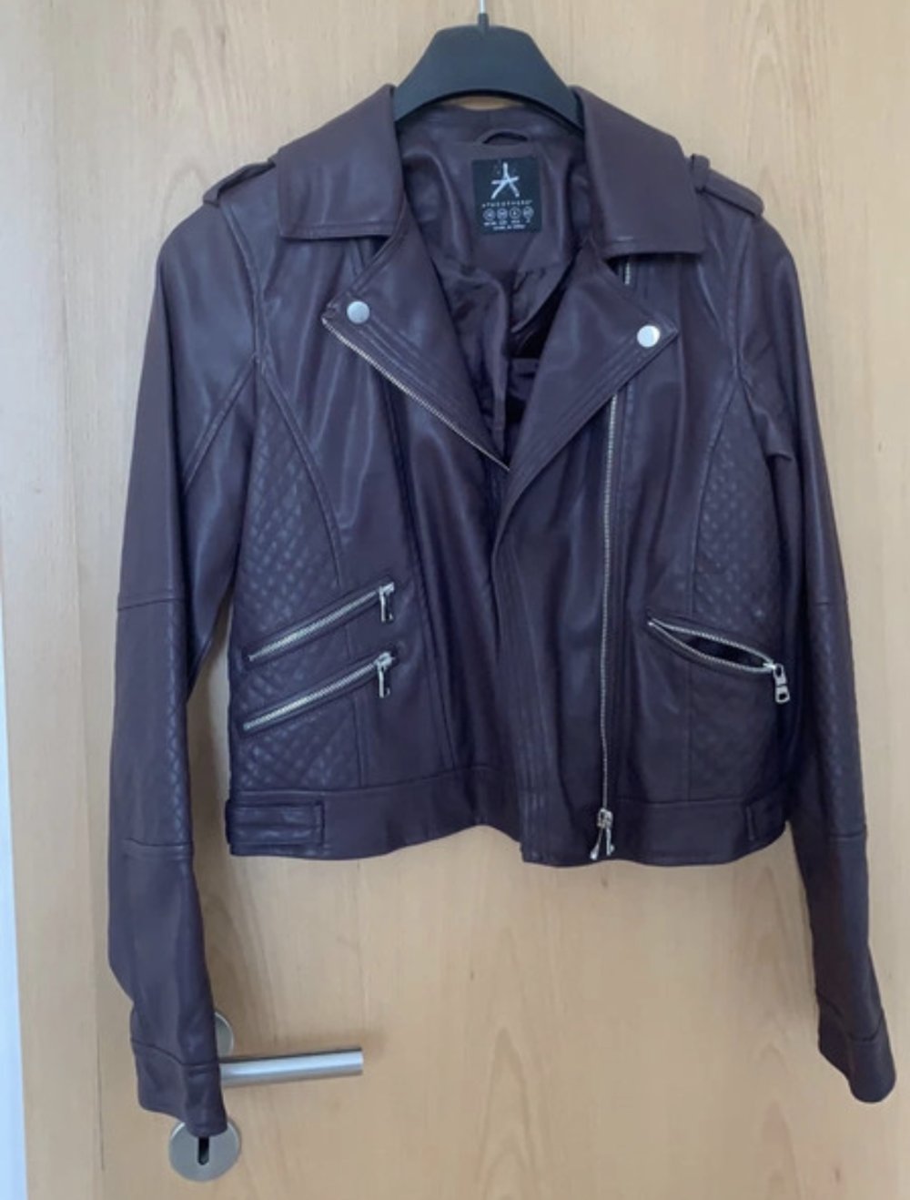 Lederjacke