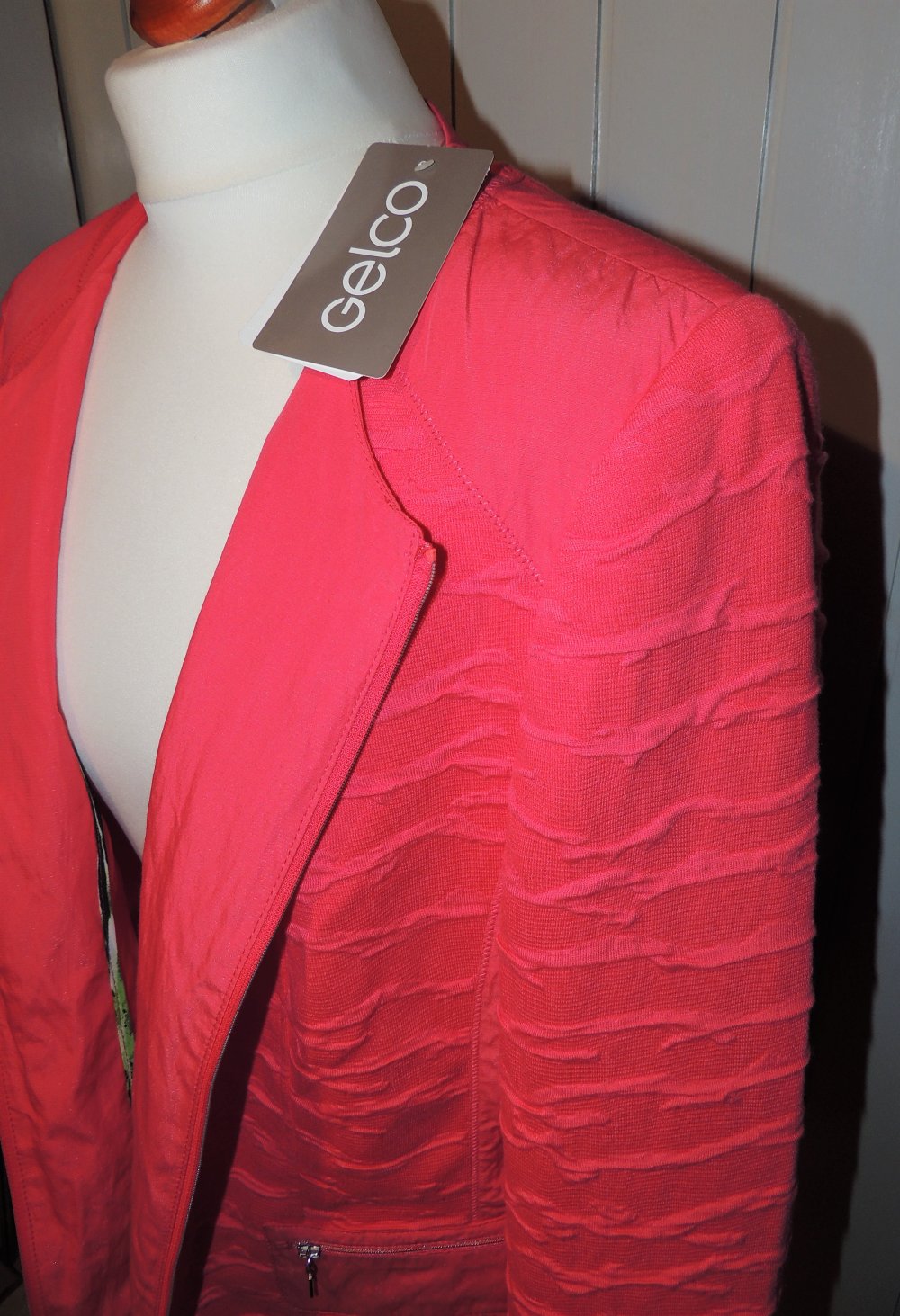 Jacke von Gelco in pink Größe 46 Neupreis 129,95€ NEU mit Etikett