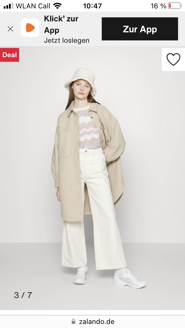 Mantel oversize 