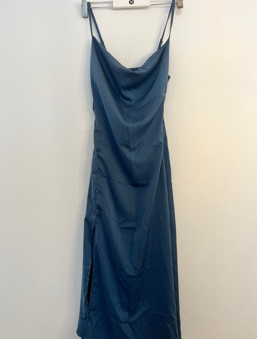 blaues kleid