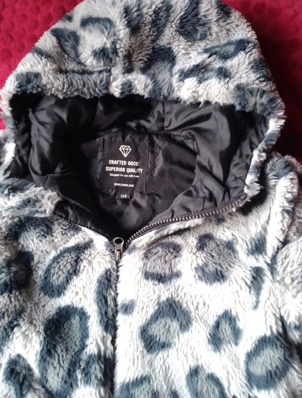 schöne warme Jacke gr 134
