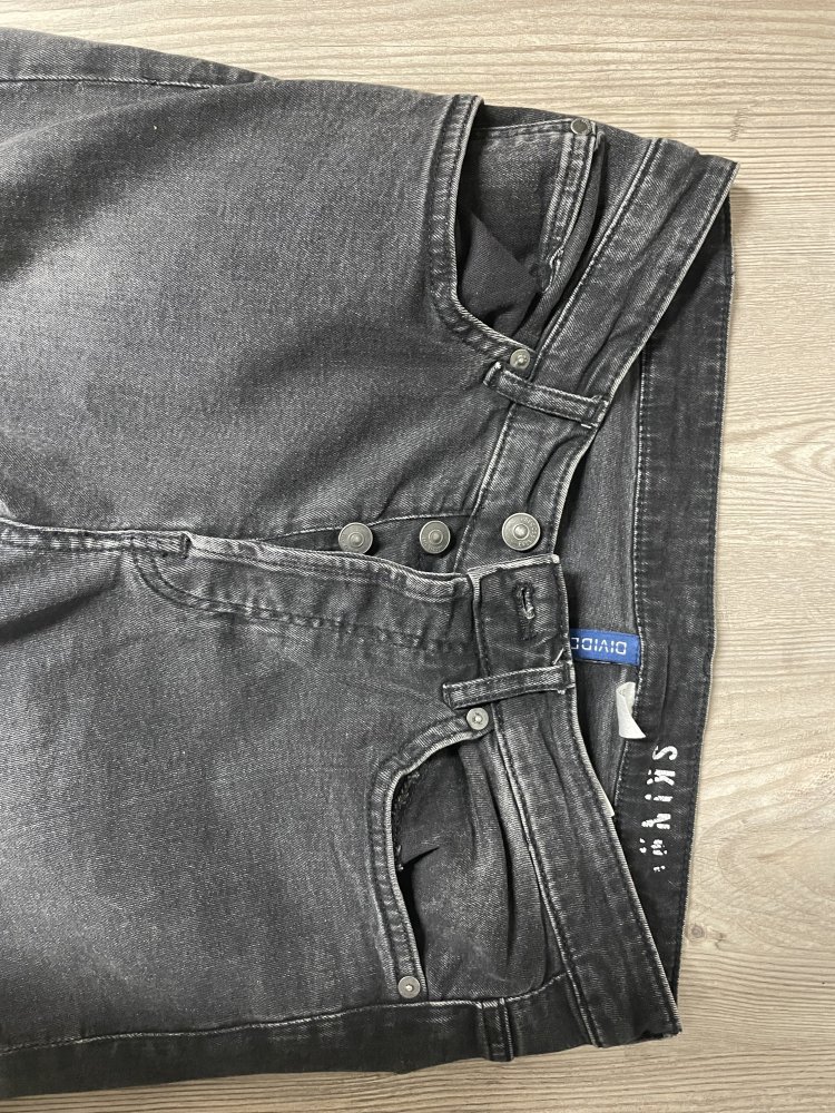 H&M Skinny Jeans Schwarz