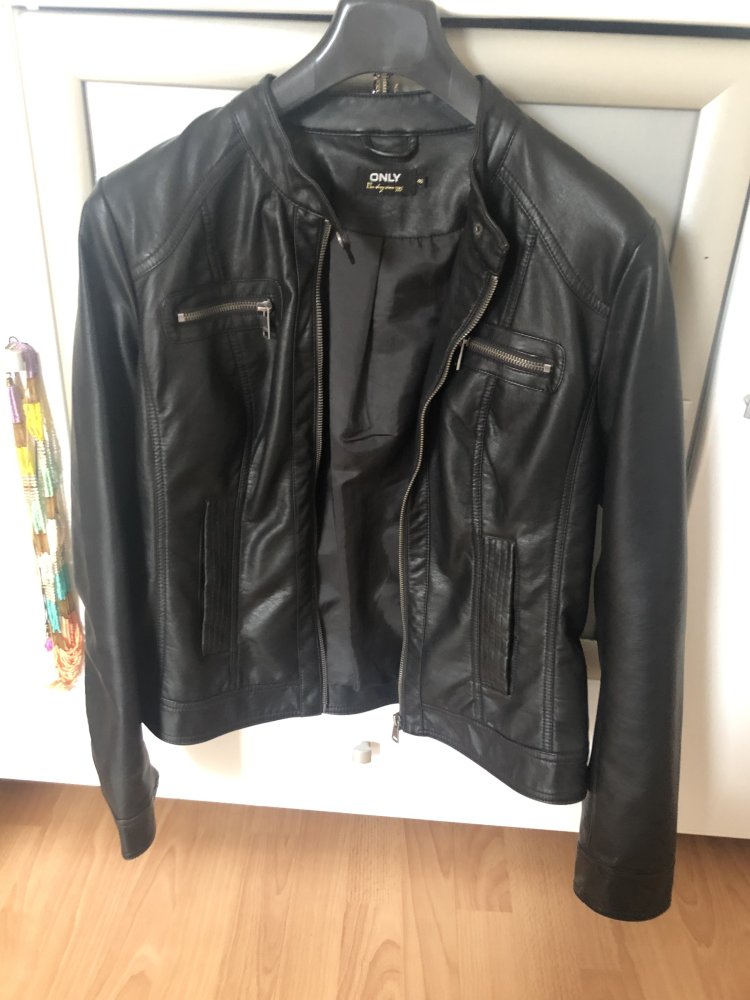 Only Lederjacke