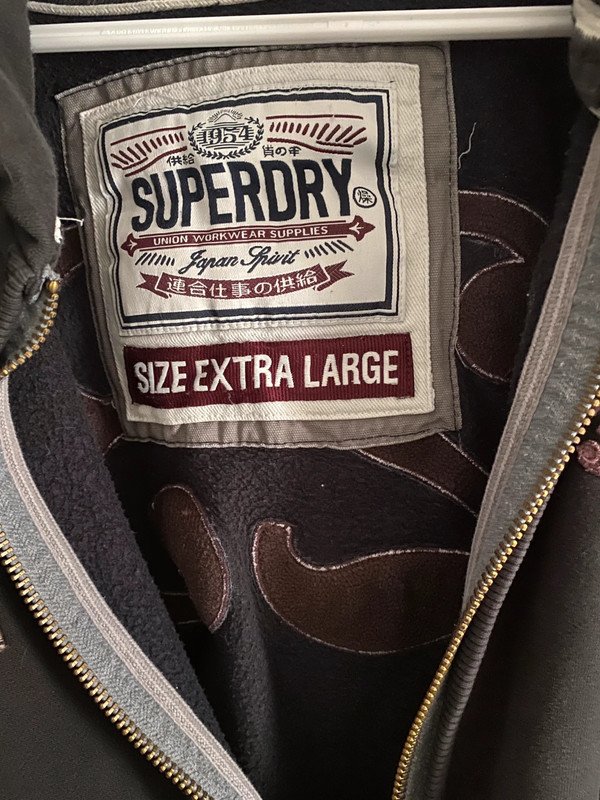 Herren Jacke Größe XL Superdry
