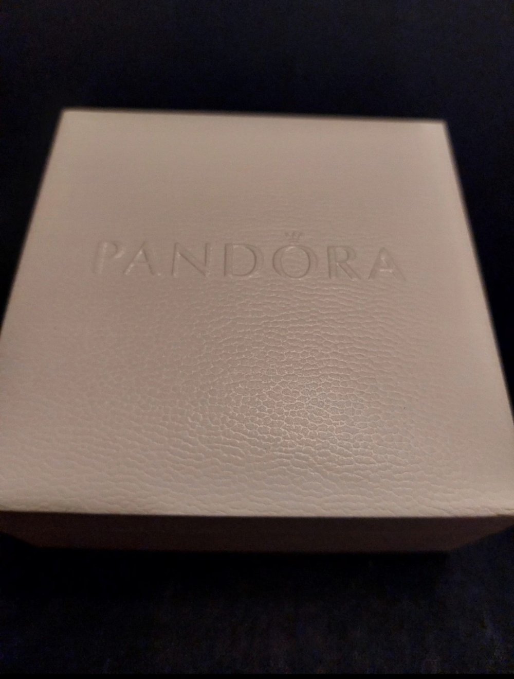 Pandora Logo Pave Kreis Collier Halskette