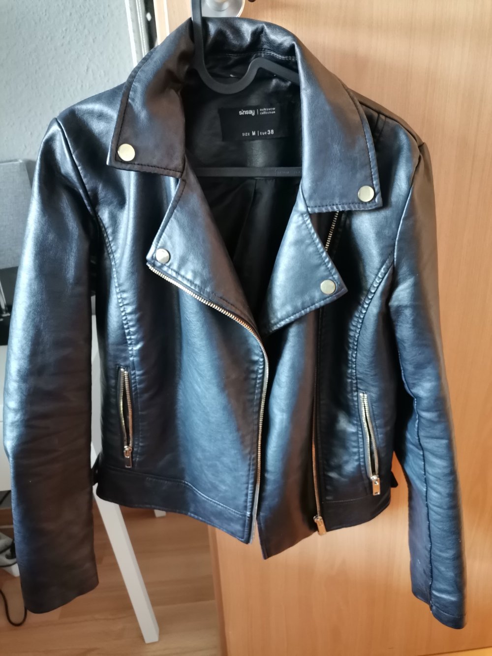 Lederjacke 