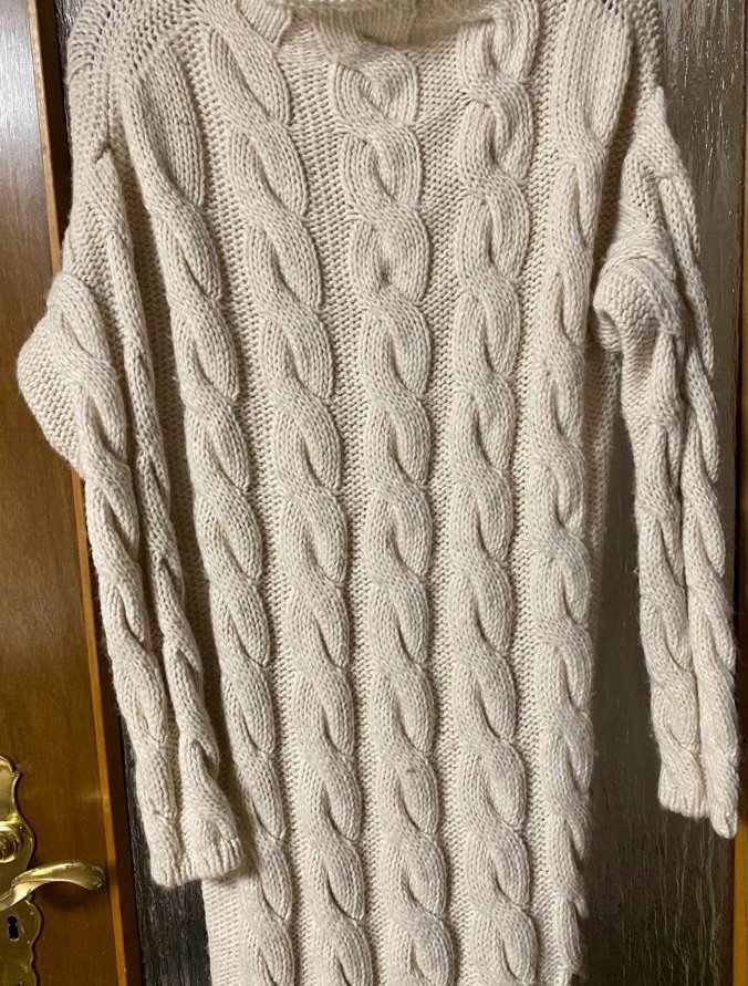 Damen Maxi Pullover