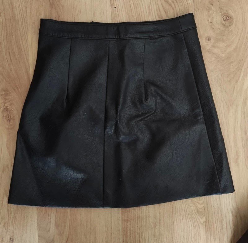 Leder Rock zip