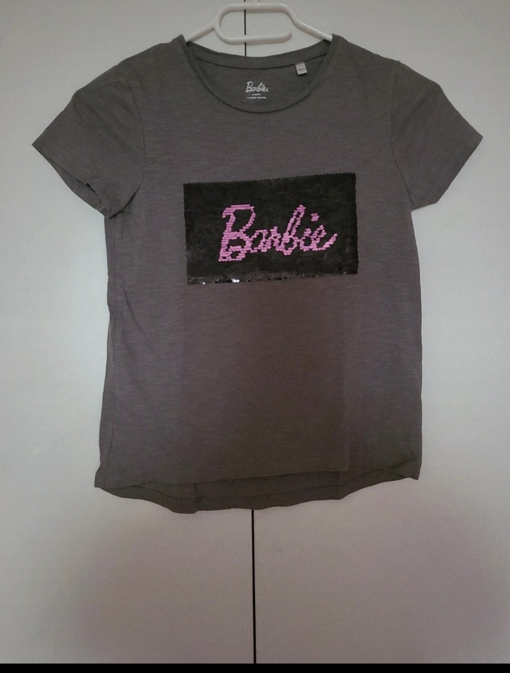 Mädchen Sommershirt mit Wendepailetten