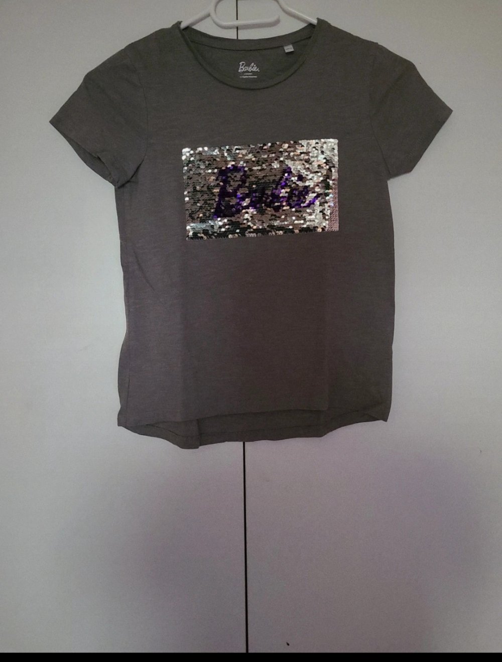 Mädchen Sommershirt mit Wendepailetten