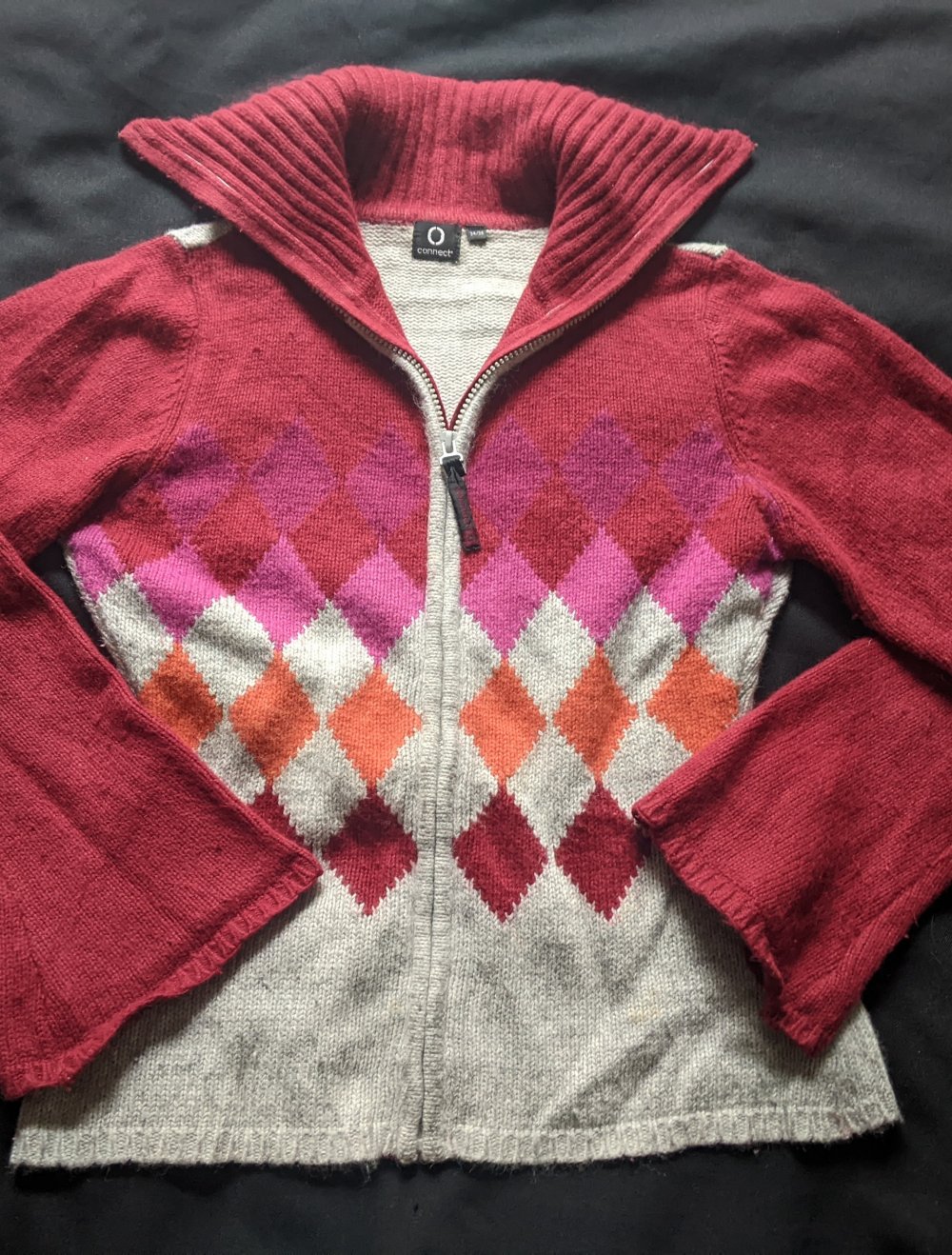 Weicher Cardigan mit Angora Wolle
