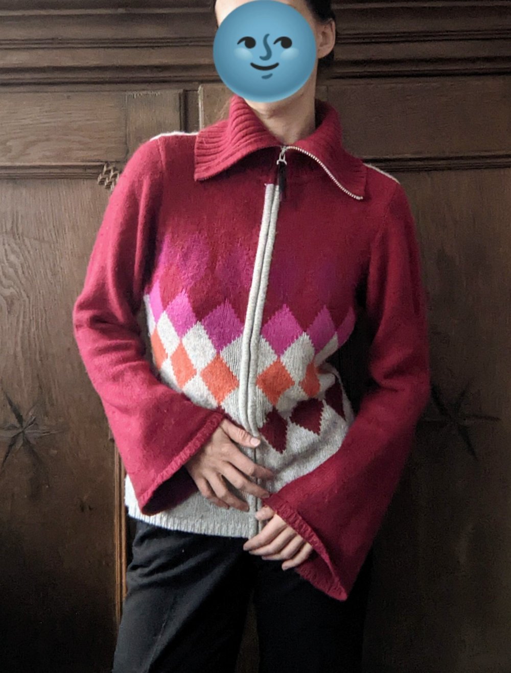 Weicher Cardigan mit Angora Wolle