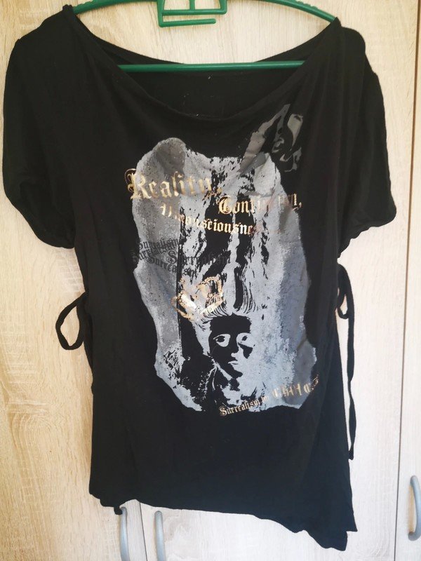 Choice by sexy dynamite London Shirt schwarz Print Visual Kei J-Rock Emo