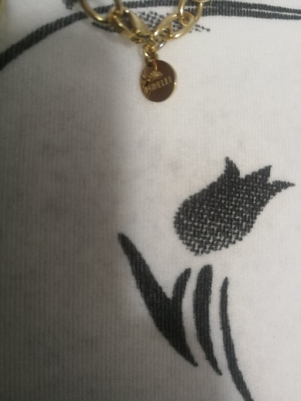 Goldene Kette Charm Purelei