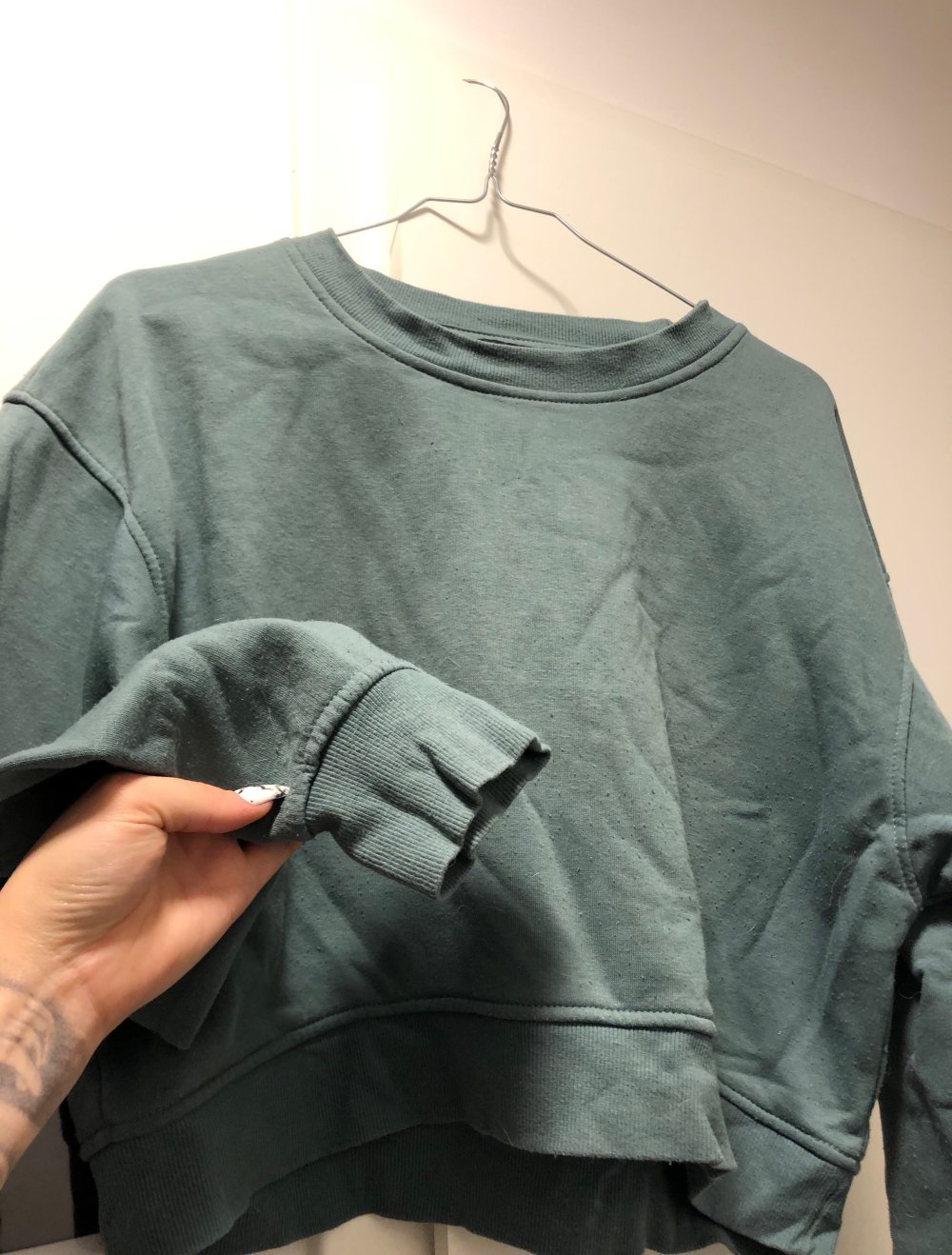 Zara Crop Pullover