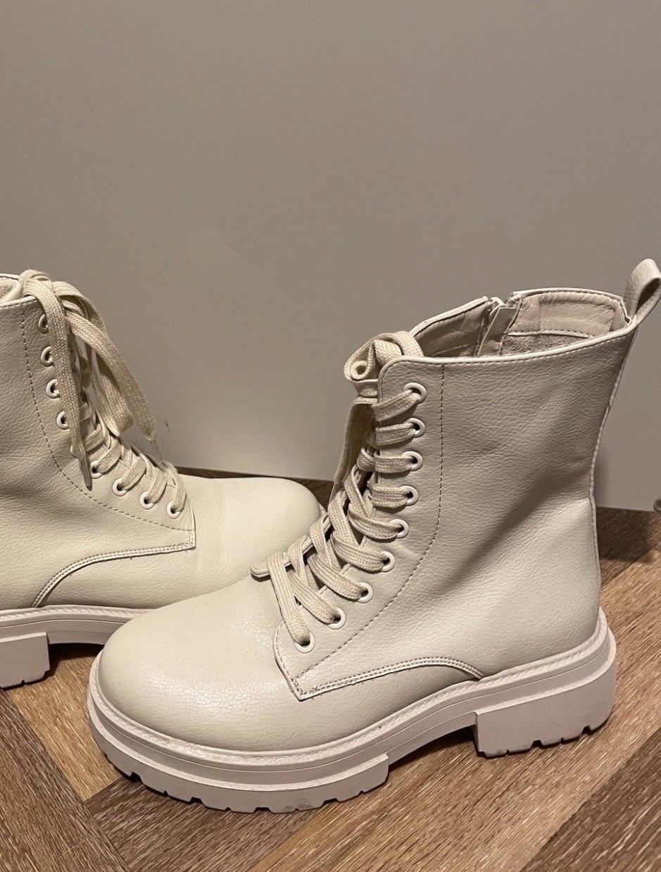 Beige Boots