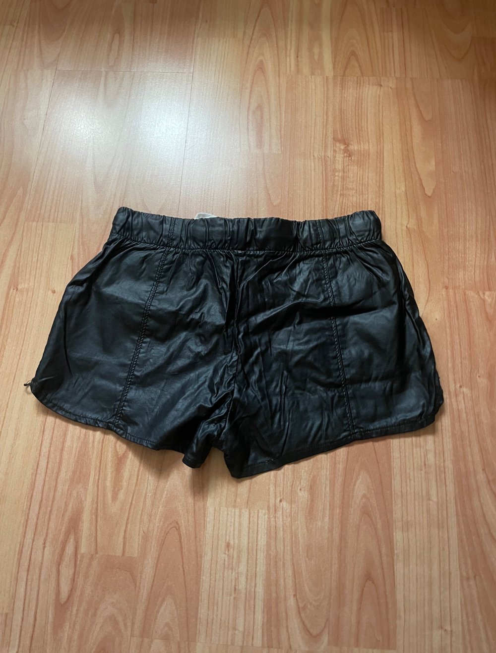 Leder Short