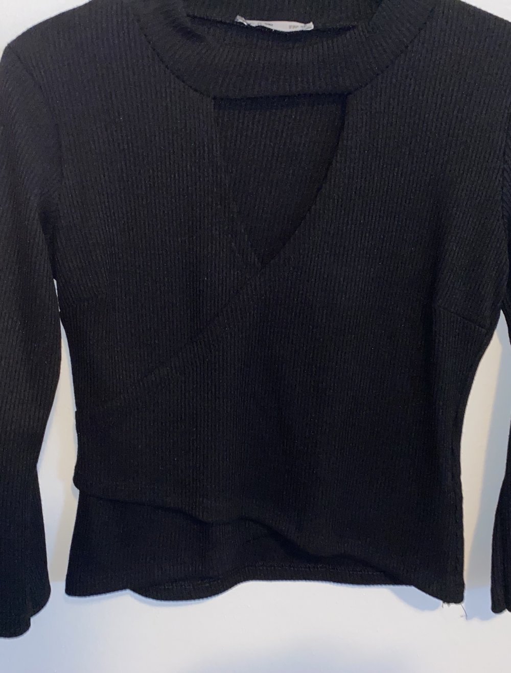 bauchfreier top mit Ausschnitt