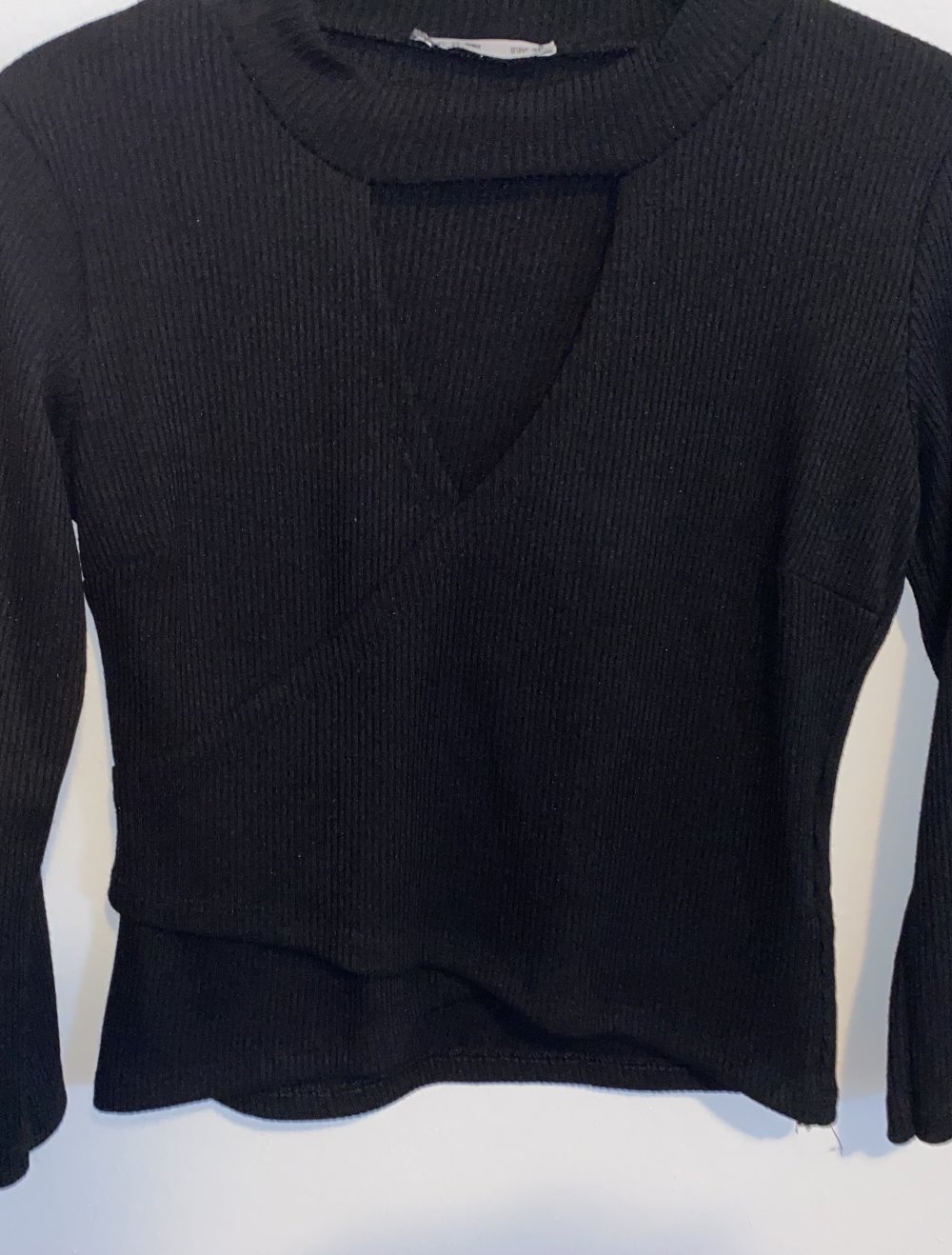 bauchfreier top mit Ausschnitt