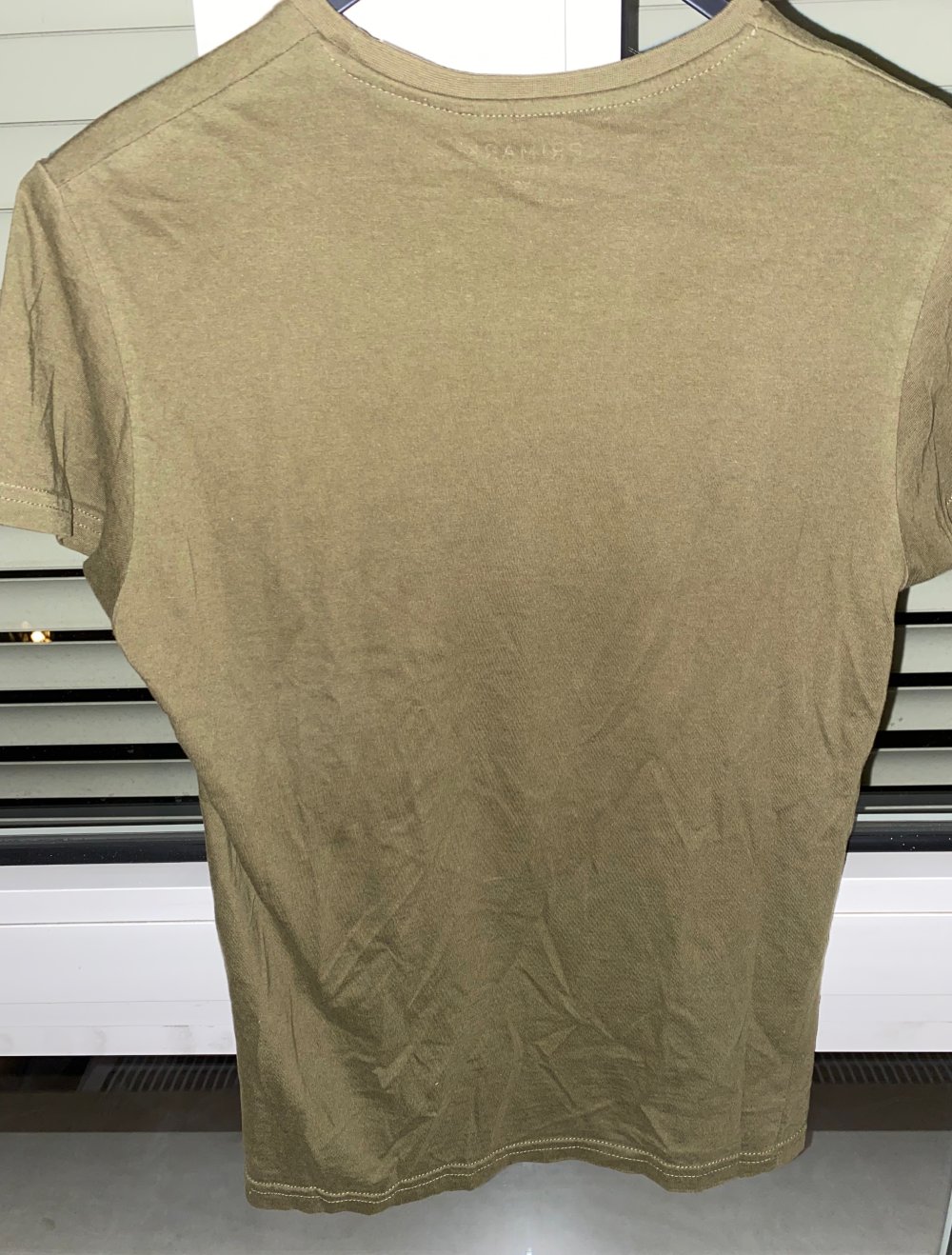 einfarbiges grünes Tshirt
