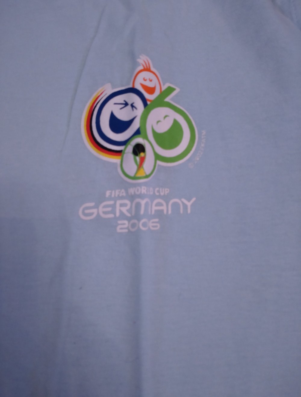 T-Shirt in hellblau