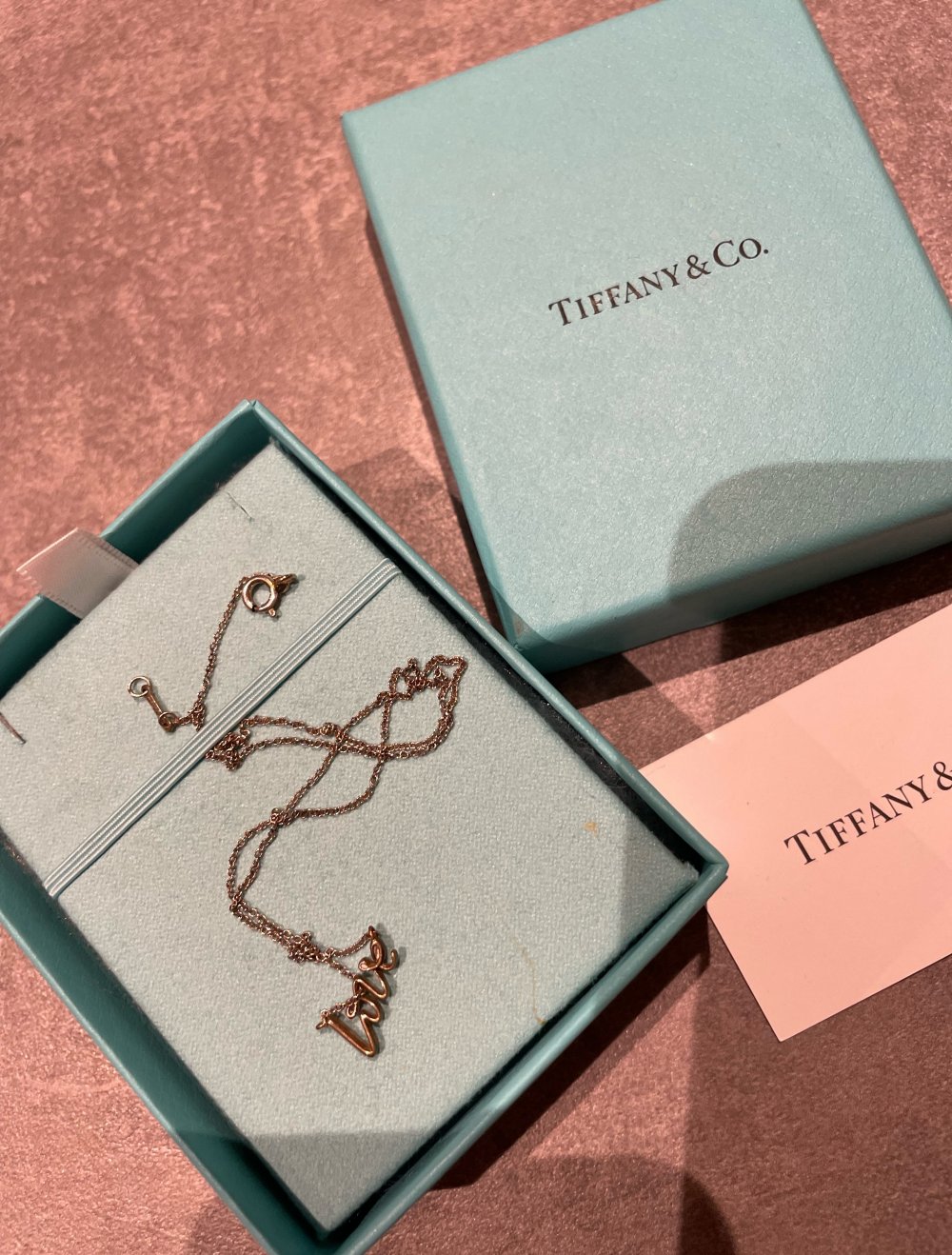 Tiffany LOVE Kette