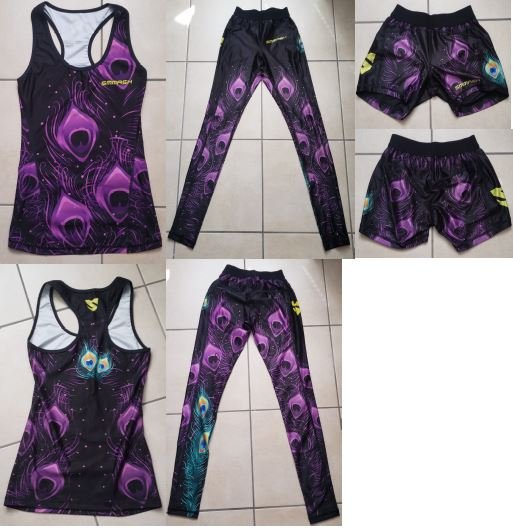 Smmash Tanktop+Leggings+Short Gr. XS