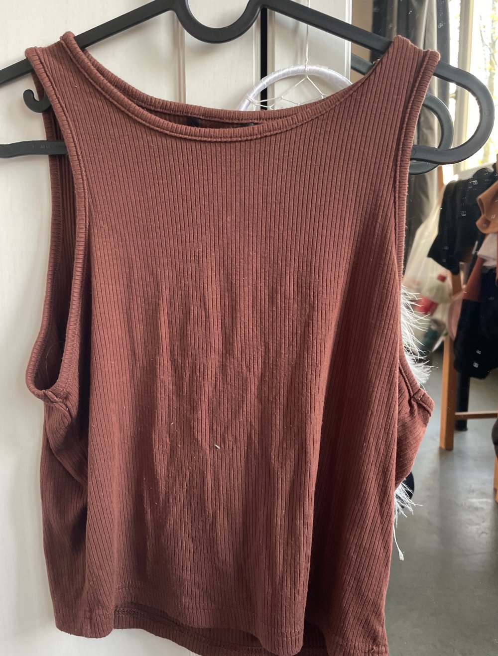 Braunes Tank top