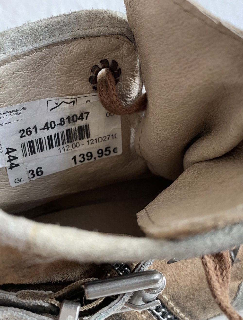 Manas Design Bootie Gr. 36 neuwertig
