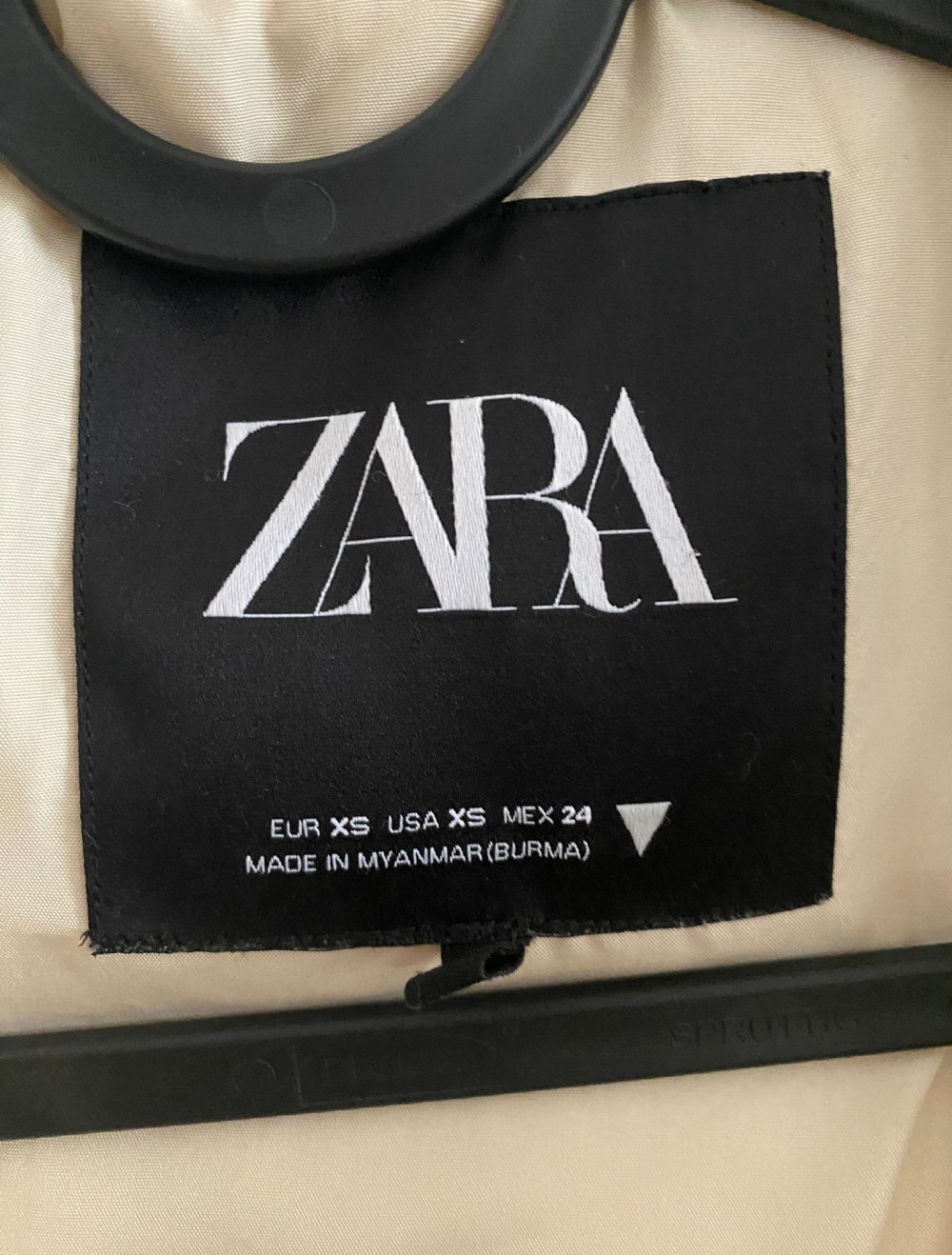 Winter zara Jacke wie neu