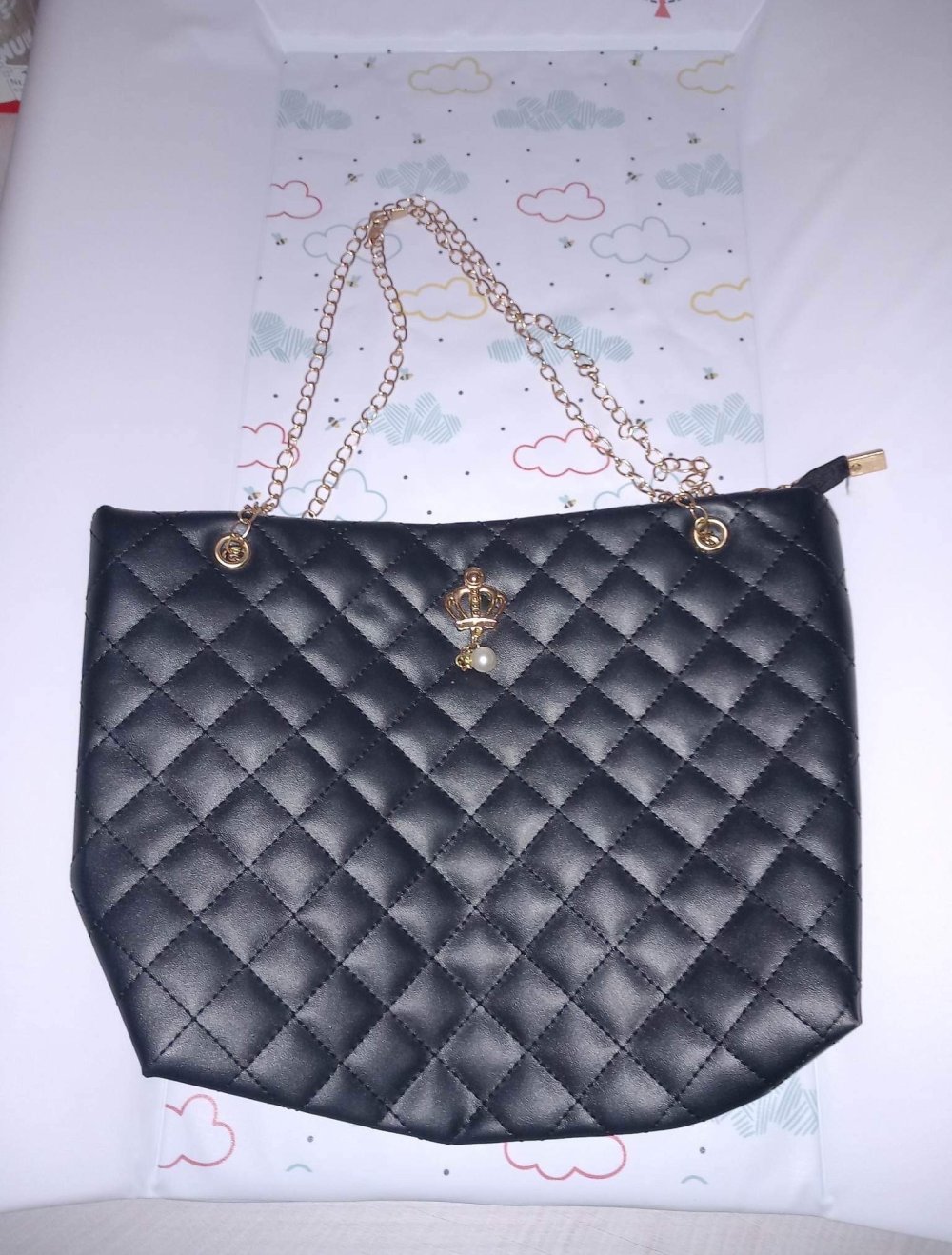 schwarze Damen Tasche