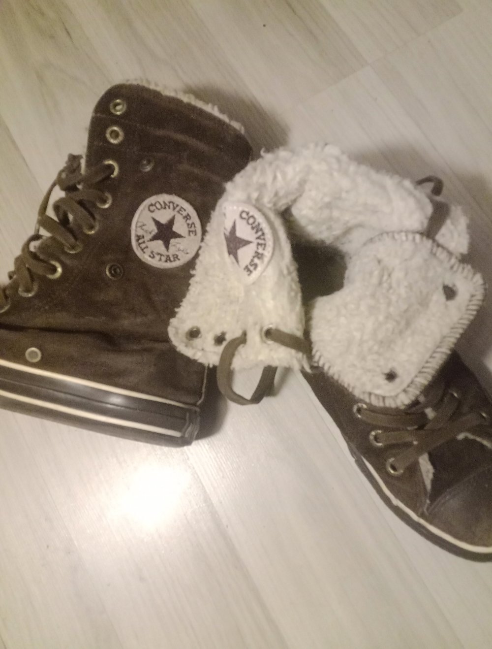 Gefütterte Converse Gr.40